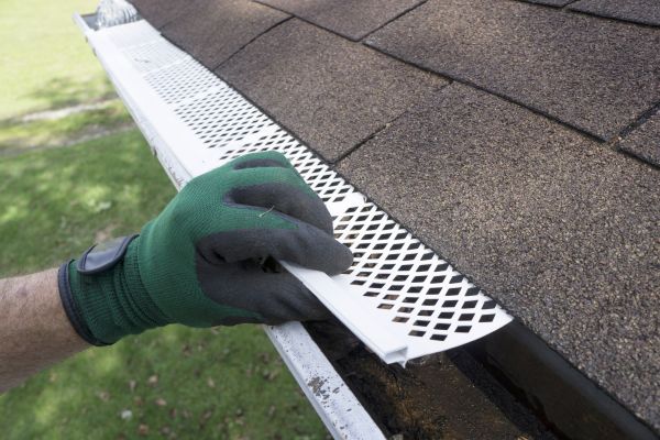 Gutter Cap Installation in Aurora