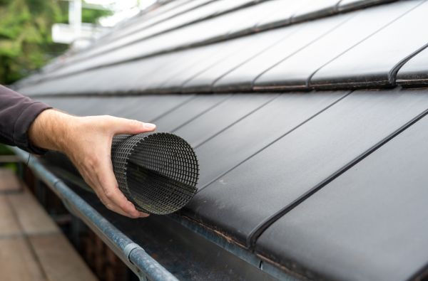 Gutter Mesh Installation in Aurora